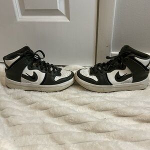 Dark Green Nike Hightops